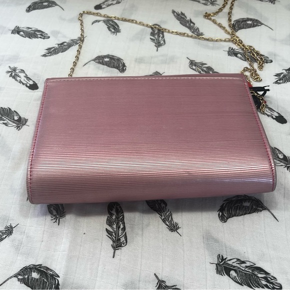 Pink Ribbed Kate Appleby Purse - Picture 10 of 14